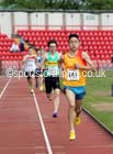 Markhim Lonsdale(Crook) wins the under-17 mens 800 metres to make it a double after winning the 1500 metres North Eastern Championships, Gateshead International Stadium.  Photos: David T. Hewitson/Sports for All Pics